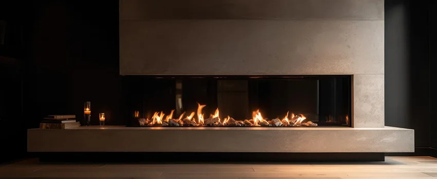 Gas Fireplace Ember Bed Design Services in Fairview Heights, Illinois