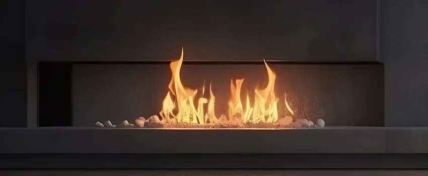 B-Vent Gas Fireplace Installation in Fairview Heights, IL