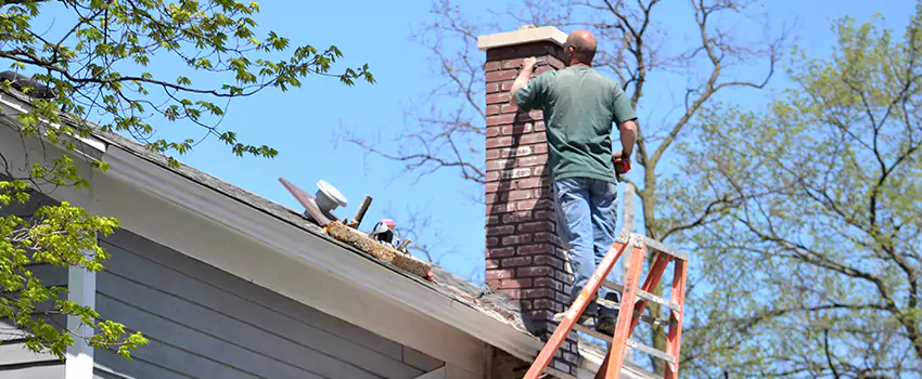 Vinyl and PVC Chimney Flashing Installation in Fairview Heights, IL
