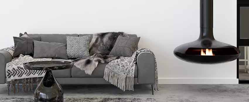 Circular Hanging Fireplace Installation Services in Fairview Heights, IL