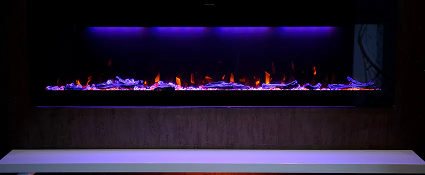 Dynamic Flame Color Fireplace Installation in Fairview Heights, IL